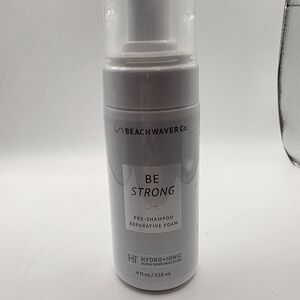 The Beachwaver Co. Be Strong Pre-Shampoo Reparative Foam- Brand New Still Sealed